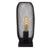 Lampe de table Lucide MESH Noir, 1 lumière