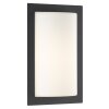 Lampe murale d'extérieur LCD Anthracite, 1 lumière