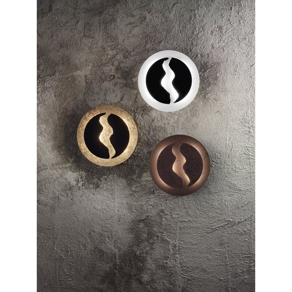 Applique murale Fabas Luce Ceva LED Rouille, 1 lumière main product photo