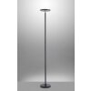 Lampadaire Leuchten-Direkt HANS LED Noir, 1 lumière