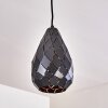 Suspension Wallis Anthracite, Rouille, 1 lumière