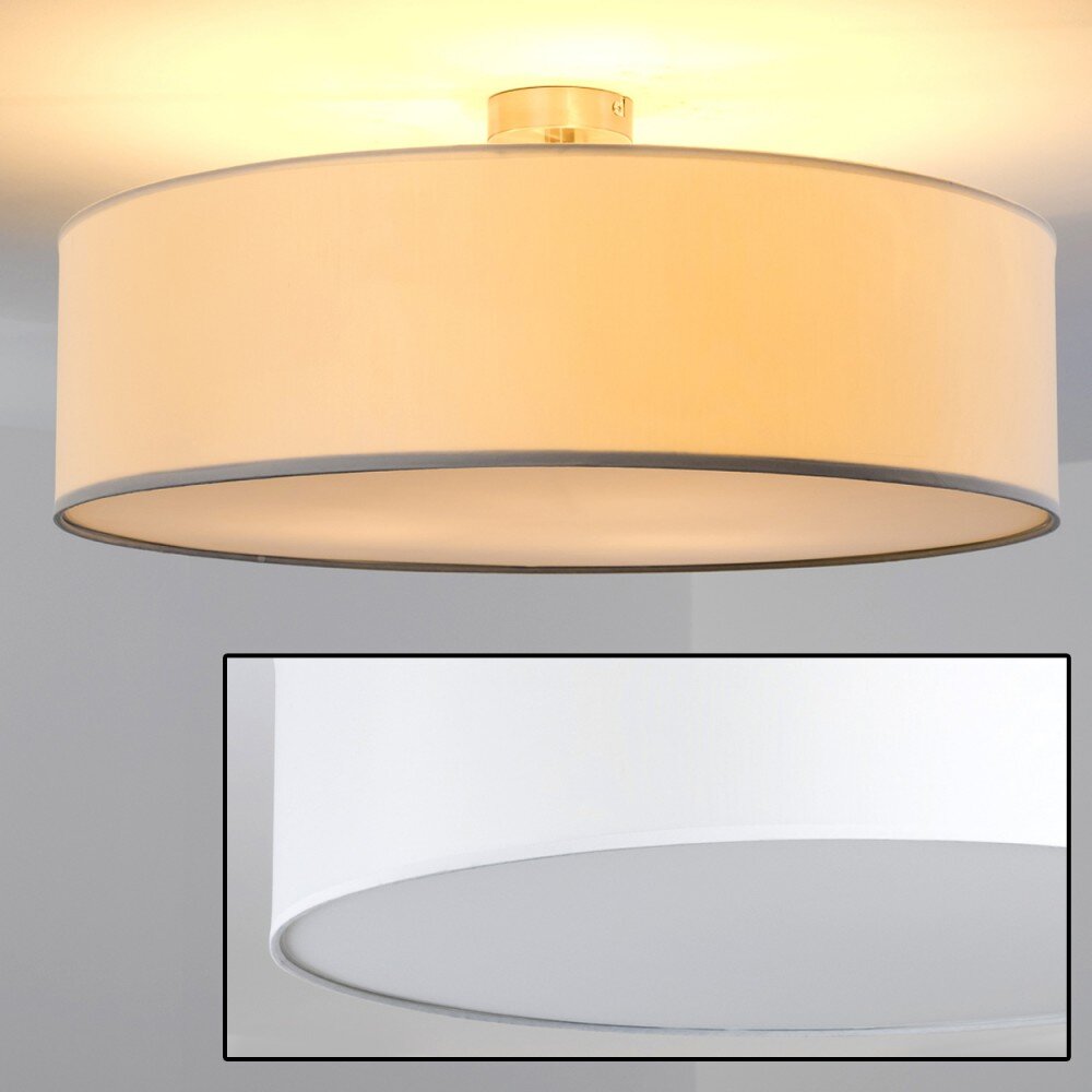 Plafonnier Foggia Blanc, 3 lumières main product photo