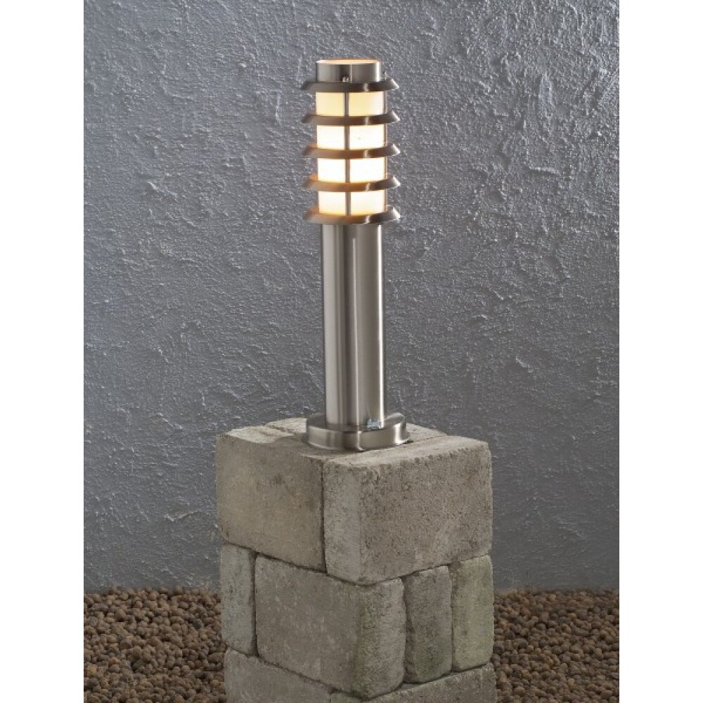 Borne d'éclairage Konstsmide Trento Acier inoxydable, 1 lumière main product photo