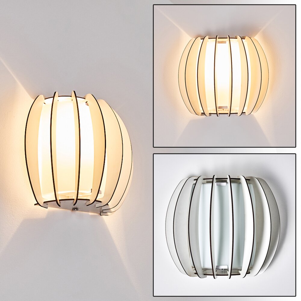 Applique murale Valkom Blanc, 1 lumière main product photo
