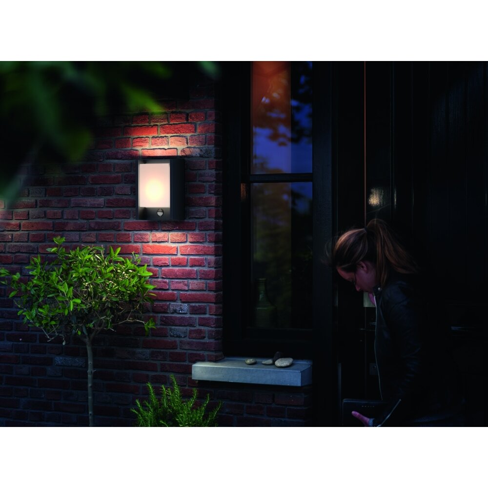 Applique murale Philips myGarden ARBOUR LED Gris, 1 lumière main product photo