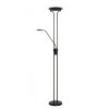 Lampadaire Lucide CHAMPION LED Noir, 2 lumières