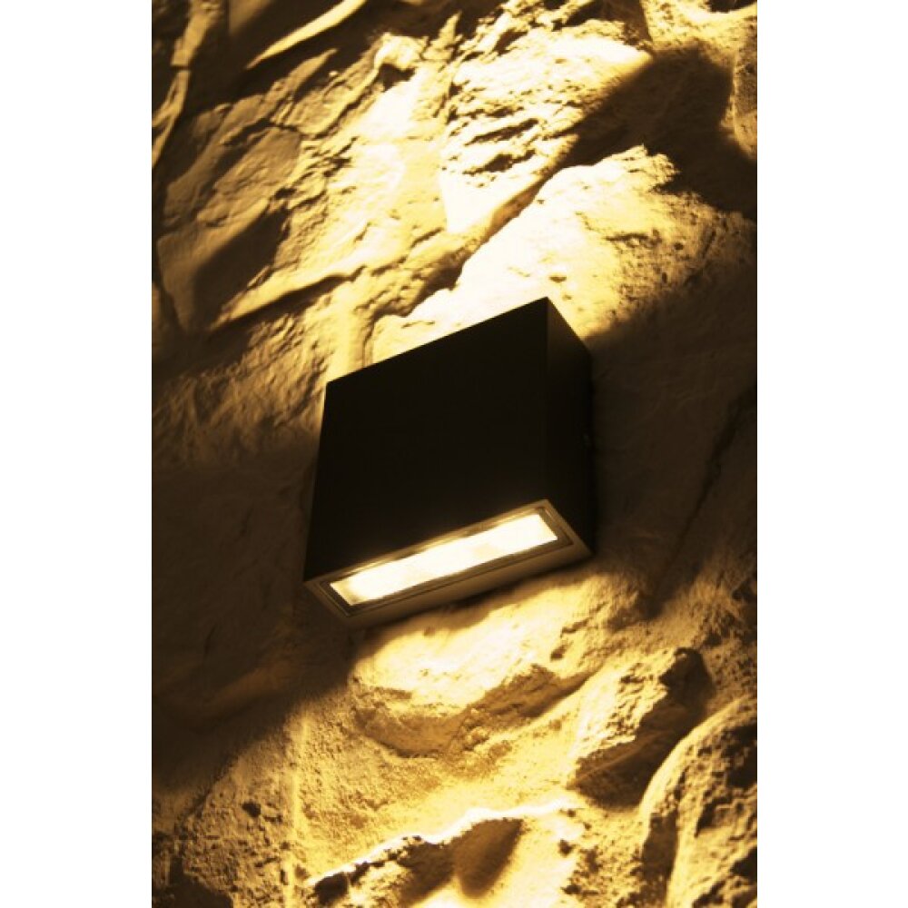 applique extérieure Trio THAMES LED Noir, 2 lumières main product photo