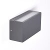 Applique murale d'extérieur Duluth LED Anthracite, 1 lumière