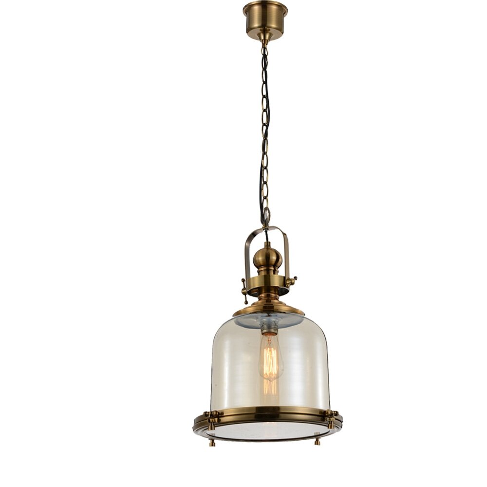 Suspension Mantra VINTAGE Brun, 1 lumière main product photo