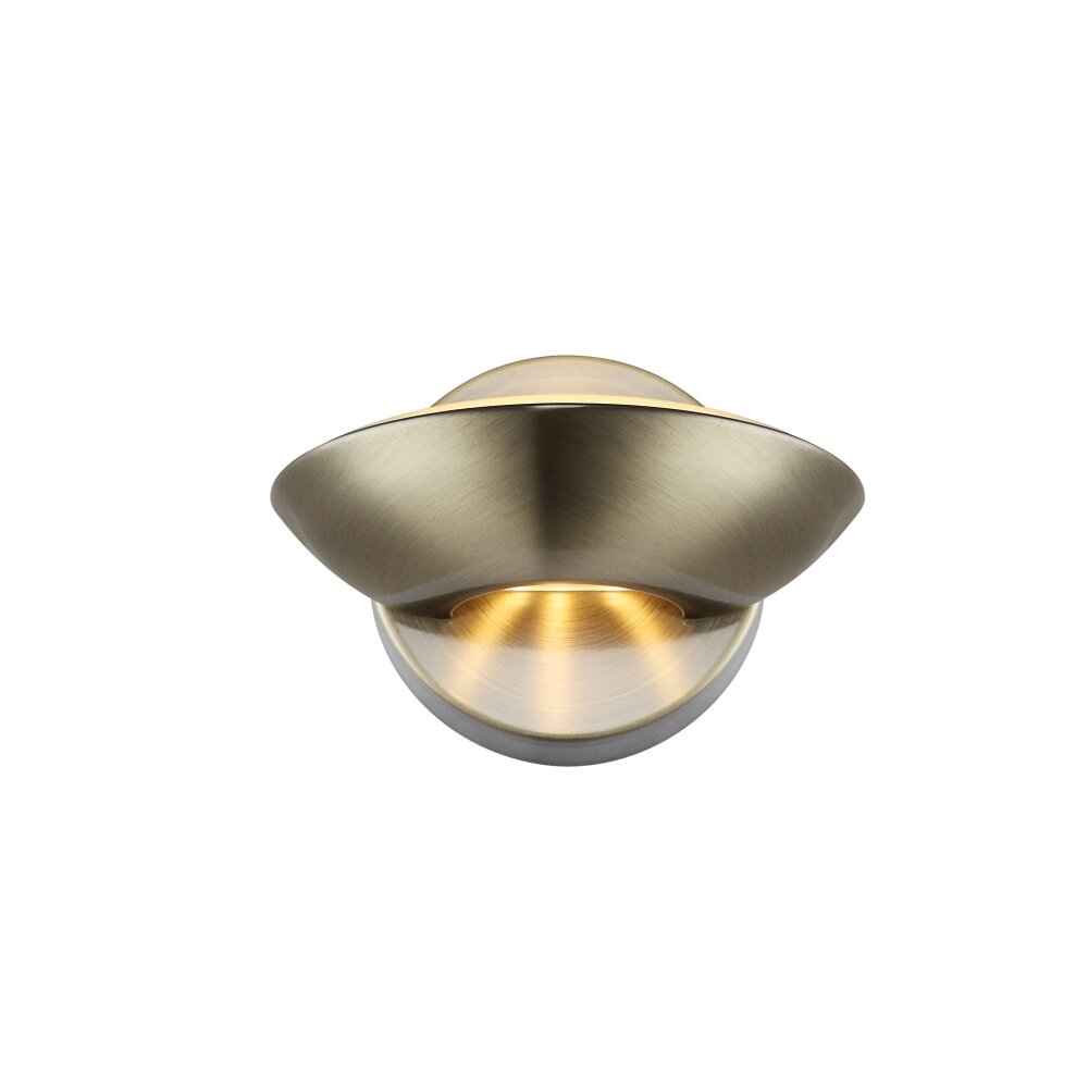 Applique murale Globo Sammy LED Laiton, 2 lumières main product photo