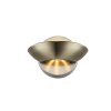 Applique murale Globo Sammy LED Laiton, 2 lumières