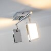 Plafonnier Brilliant URANUS LED Chrome, 2 lumières
