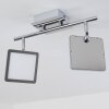 Plafonnier Brilliant URANUS LED Chrome, 2 lumières