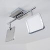 Plafonnier Brilliant URANUS LED Chrome, 2 lumières