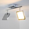Plafonnier Brilliant URANUS LED Chrome, 2 lumières