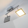 Plafonnier Brilliant URANUS LED Chrome, 2 lumières