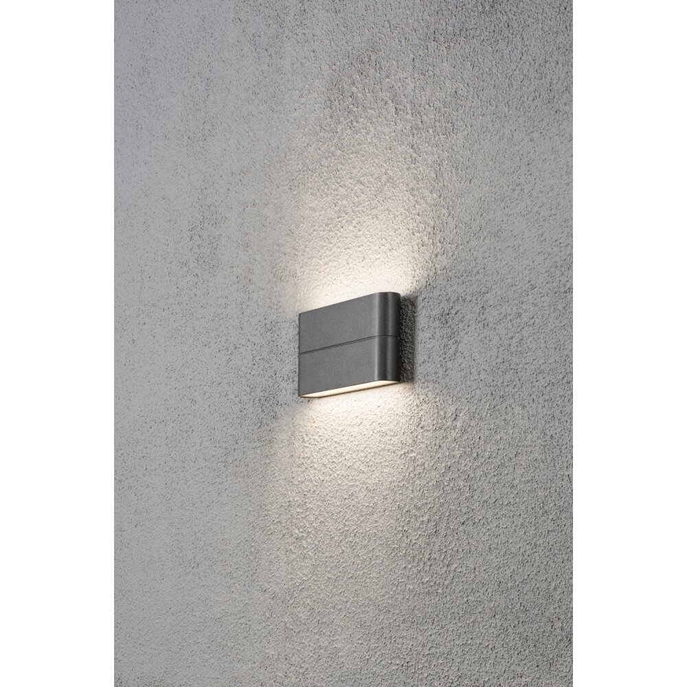 Applique murale Konstsmide Chieri LED Anthracite, 2 lumières main product photo