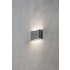 Applique murale Konstsmide Chieri LED Anthracite, 2 lumières