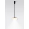 Suspension Serien Lighting CURLING LED Aluminium, Chrome, 1 lumière