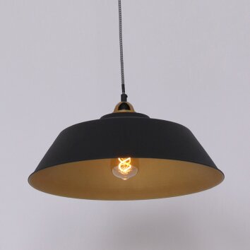 Suspension Steinhauer Mexlite Noir, 1 lumière