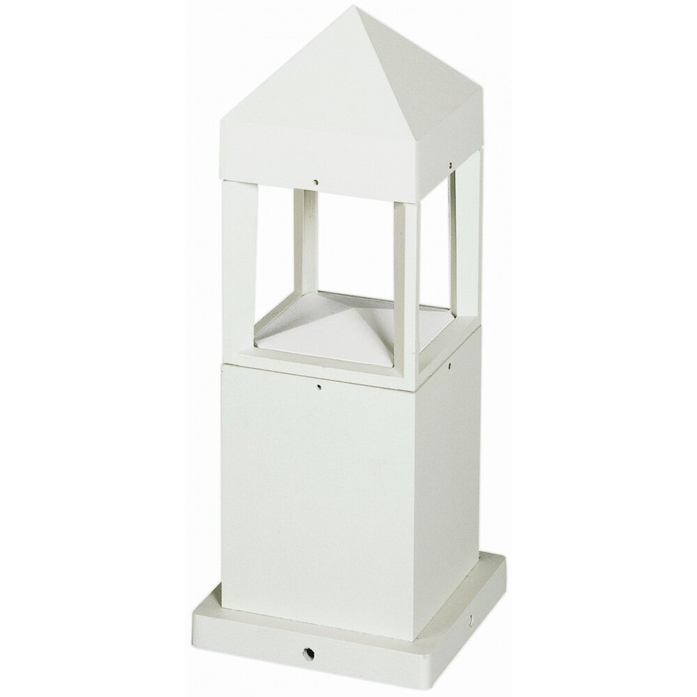 Borne d'éclairage Albert 523 Blanc, 1 lumière main product photo