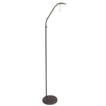 Lampadaire Steinhauer Zenith LED Acier inoxydable, 1 lumière