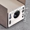 Abilene Prises électriques d\'extérieur couleur acier inoxydable, Gris