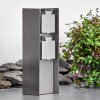 Abilene Prises électriques d\'extérieur couleur acier inoxydable, Gris