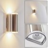 Applique murale d'extérieur Rumar LED Acier inoxydable, 1 lumière