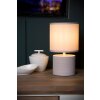 Lampe de table Lucide GREASBY Beige, 1 lumière