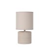 Lampe de table Lucide GREASBY Beige, 1 lumière