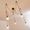 Suspension Imini Noir, 5 lumières