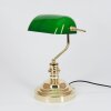 Lampe de banquier verte Or, Vert, Laiton, 1 lumière