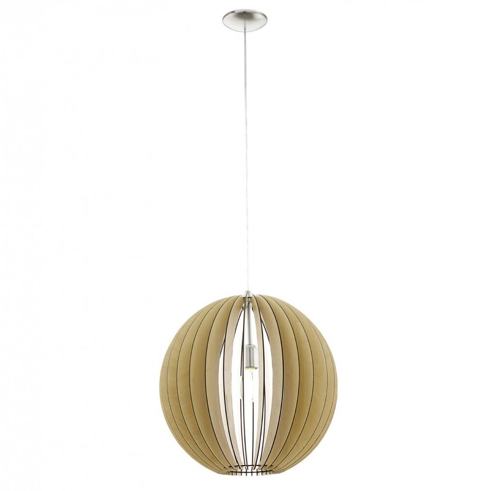 Lampe suspendue Eglo COSSANO Nickel mat, 1 lumière main product photo