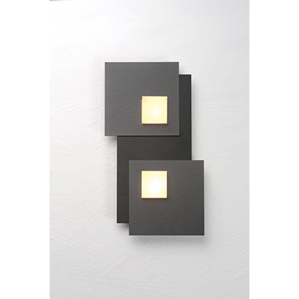 Plafonnier Bopp PIXEL 2.0 LED Noir, 2 lumières main product photo