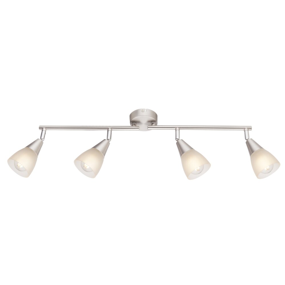 Spot de plafond Globo Tadeus I Nickel mat, 4 lumières main product photo