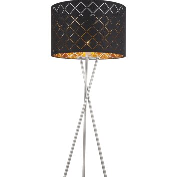 Lampadaire Globo KIDAL Nickel mat, 1 lumière Lampadaire Globo KIDAL Nickel mat, 1 lumière