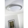 Plafonnier Trio 6265 LED Titane, Blanc, 1 lumière