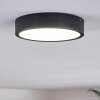 Plafonnier Kragos LED Noir, 1 lumière