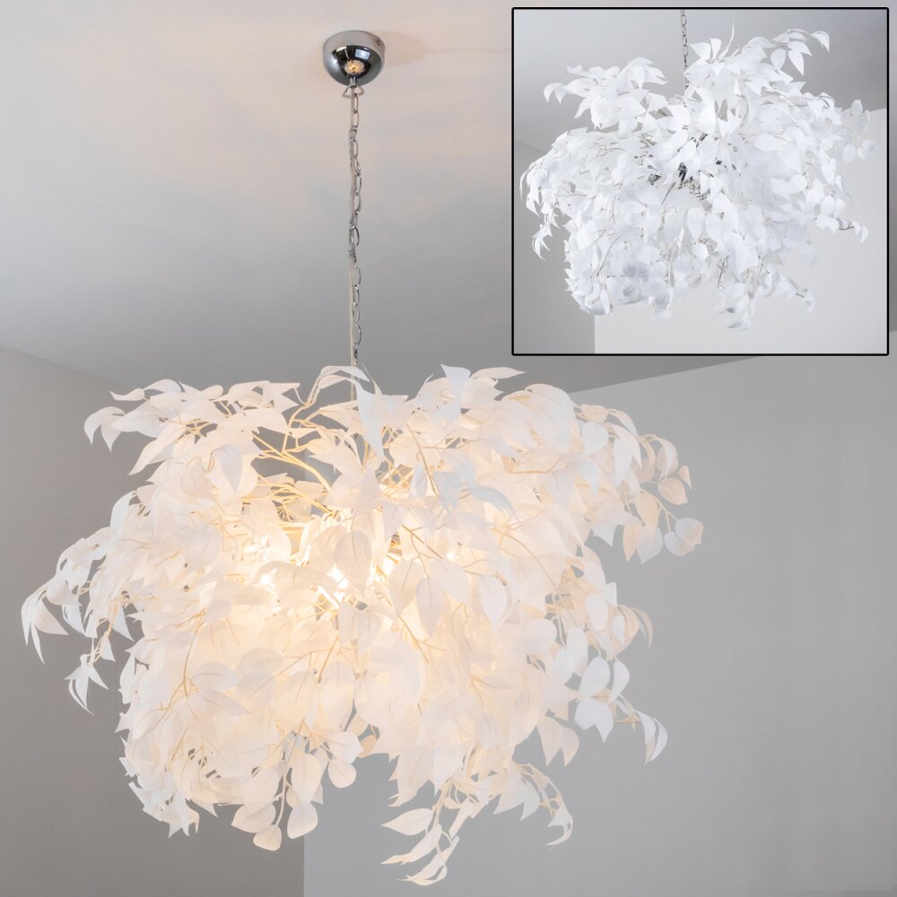 Suspension Kallax Blanc, 4 lumières main product photo