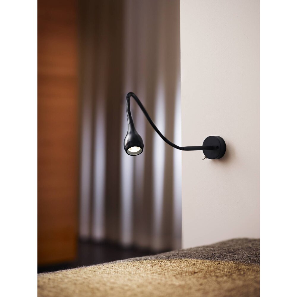 Applique murale Nordlux DROP LED Noir, 1 lumière main product photo