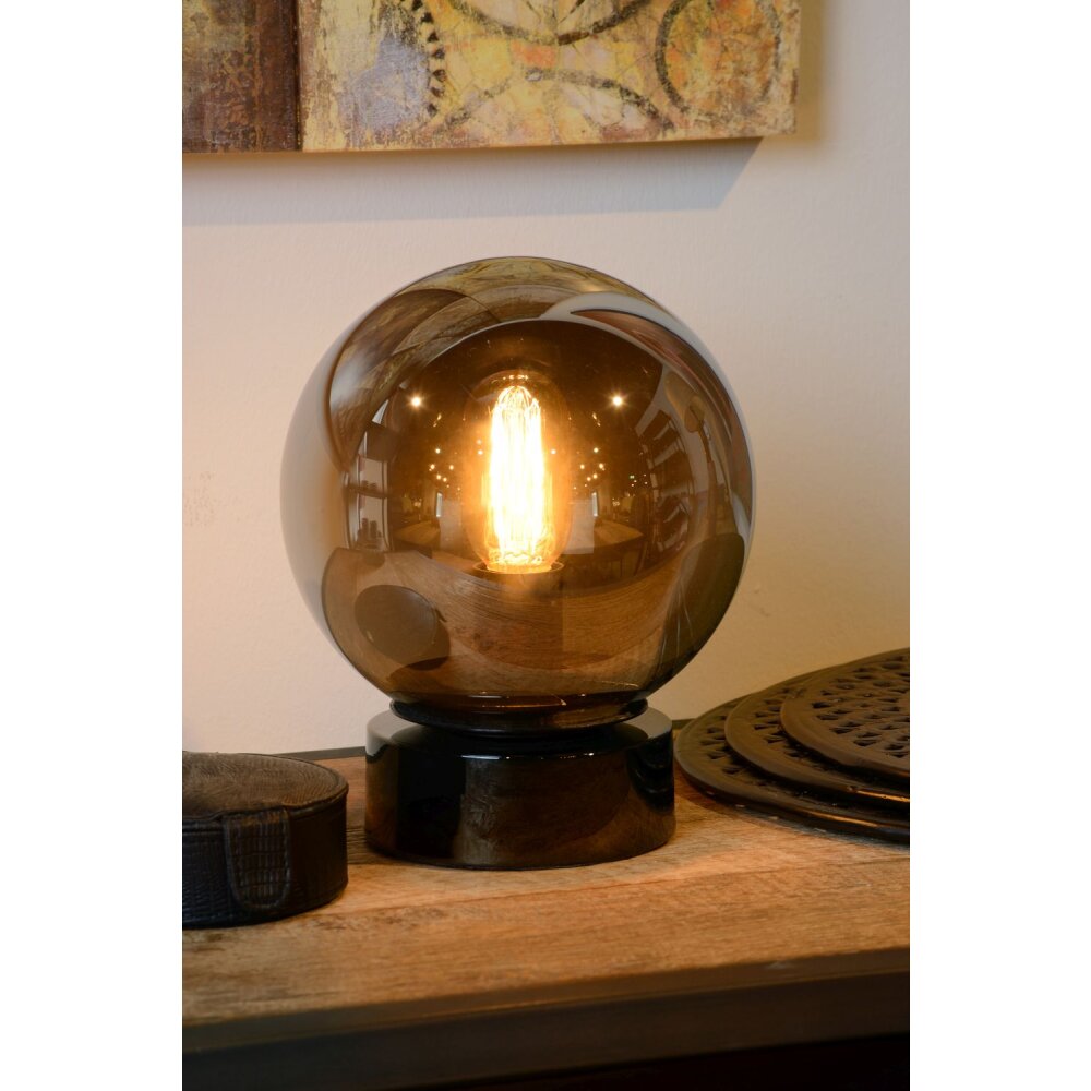 Lampe de table Lucide JORIT Gris, 1 lumière main product photo