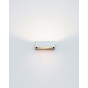 Applique murale Serien Lighting SML WALL S HAL Argenté, 1 lumière