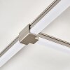 Plafonnier Beken LED Nickel mat, 1 lumière
