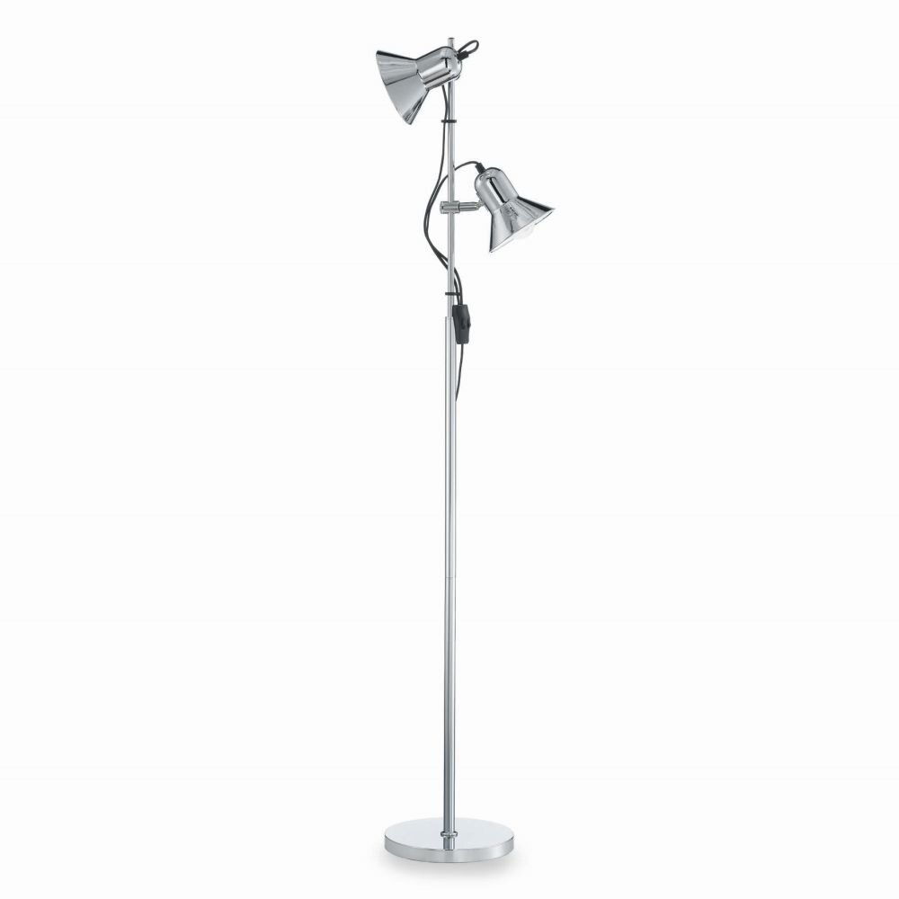 Lampadaire Ideal Lux POLLY Chrome, 2 lumières main product photo