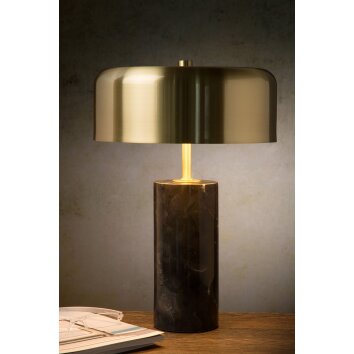 Lampe de table Lucide MIRASOL Noir, 3 lumières