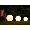 Set de boules lumineuses 30, 40 et 50 cm Blanc, 3 lumières