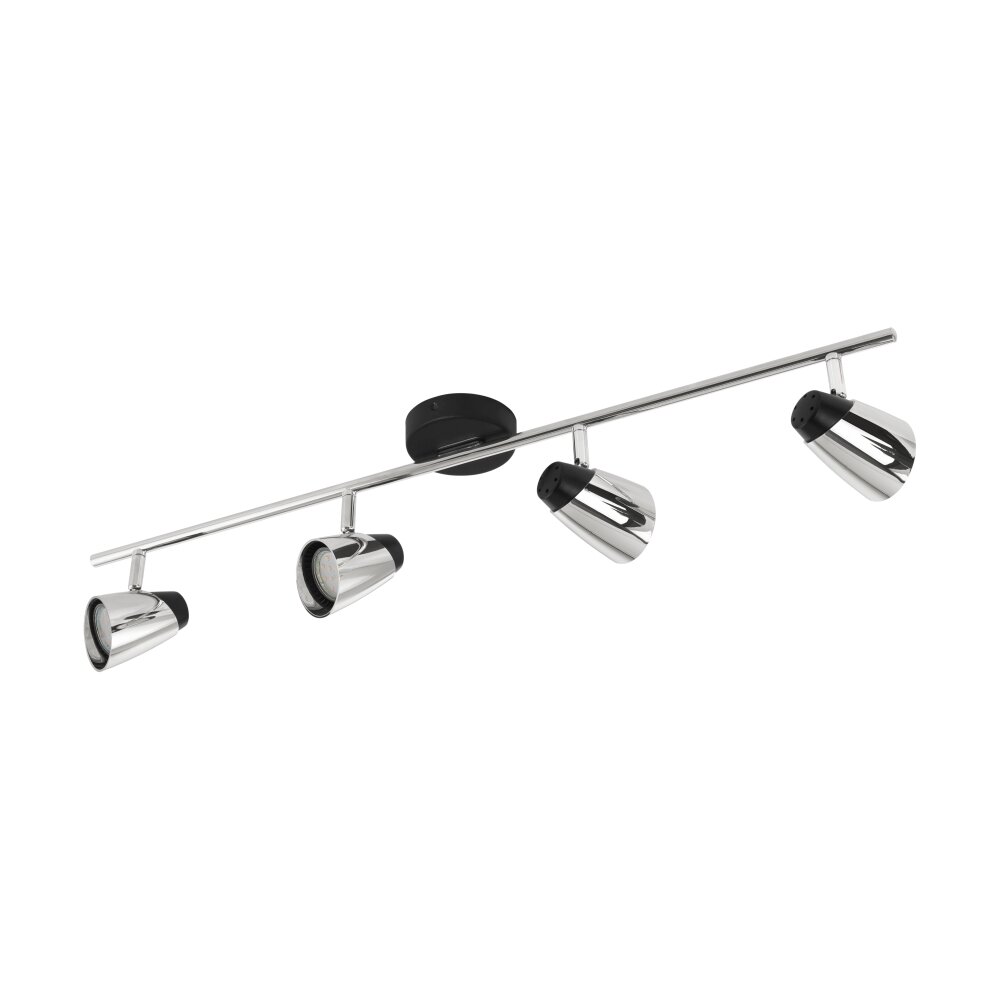Spot Eglo MONCALVIO LED Chrome, 4 lumières main product photo