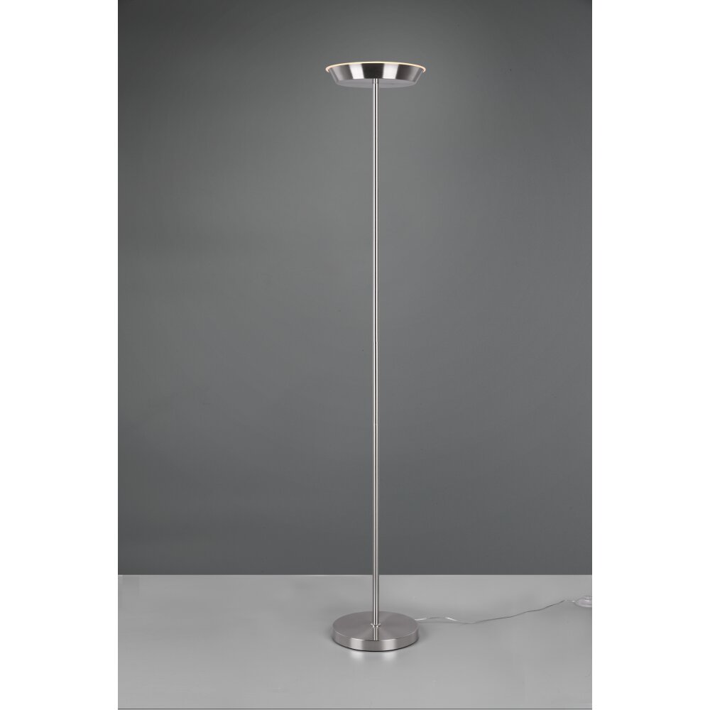 Lampadaire Reality Swona LED Nickel mat, 1 lumière, Télécommandes main product photo