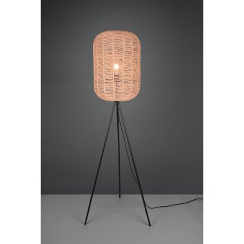 Lampadaire Trio Runa Noir, 1 lumière